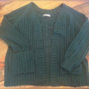 ✨SO Women's Deep Green Cardigan Sweater
